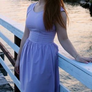 Lilac dress from Lord & Taylor